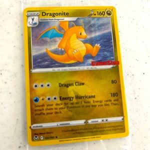 Dragonite promo card